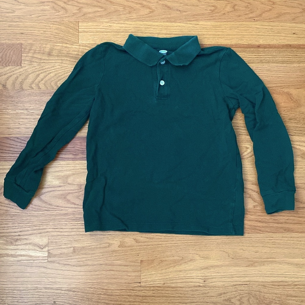 Old Navy Long Sleeve Polo Shirt